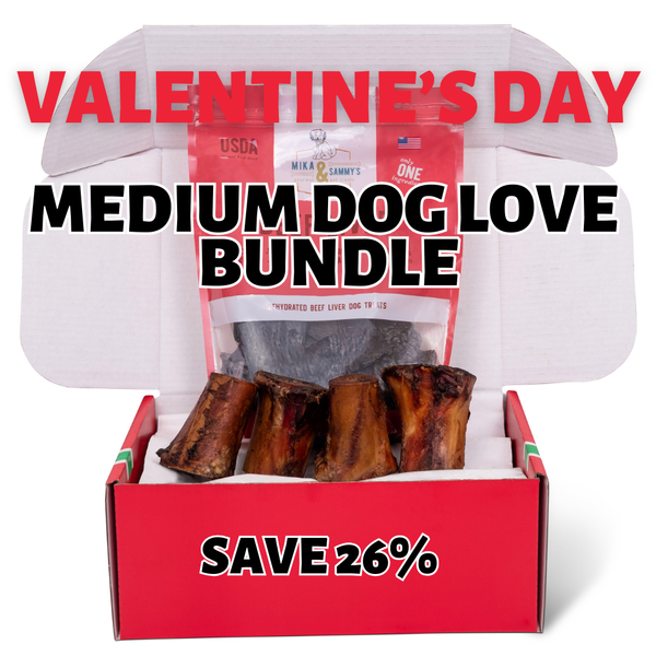 Medium Dog Black Friday Bundle (Your 12oz Jerky+4 Med Bones
